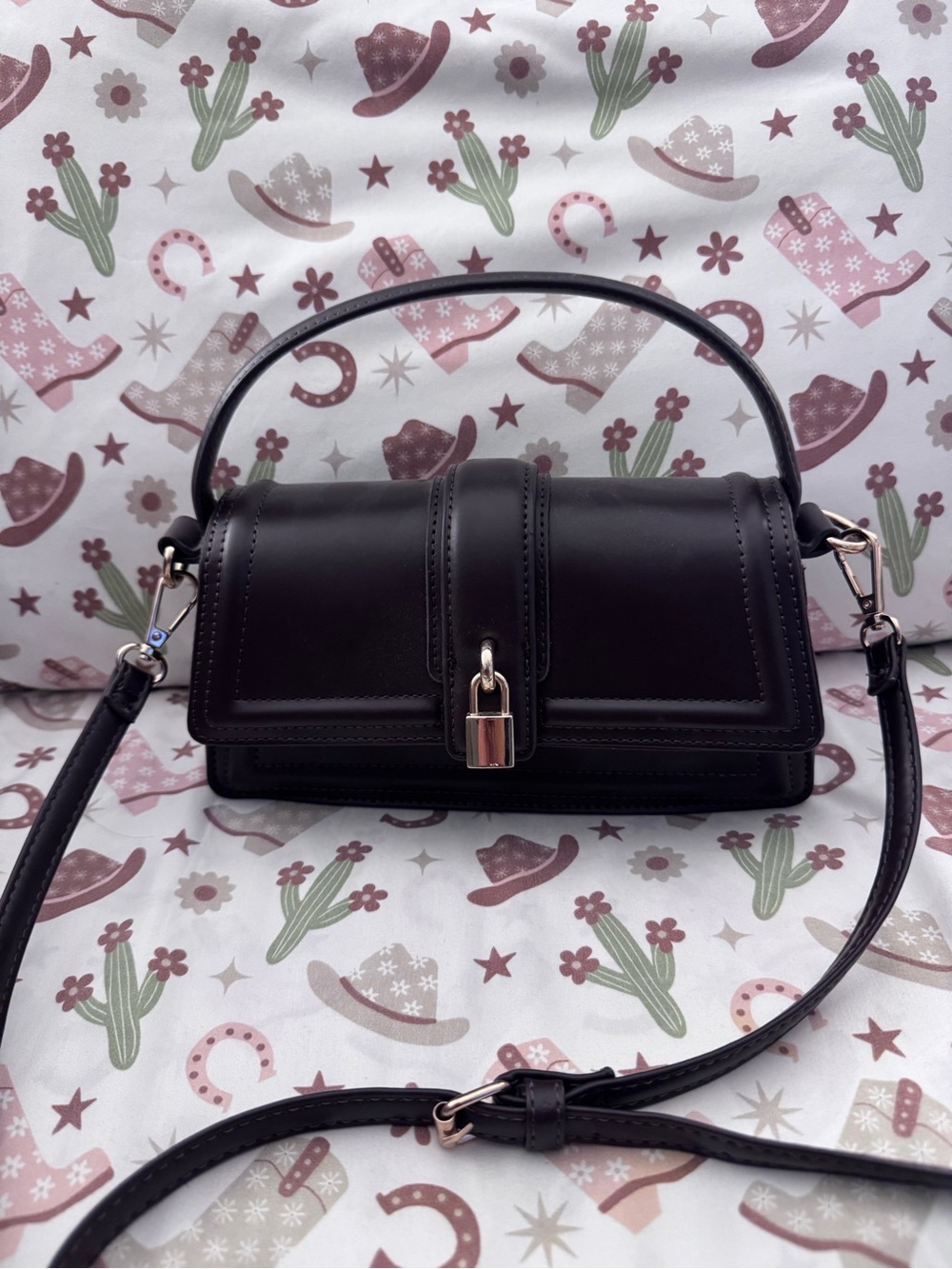 Dark Brown Cross Body Purse